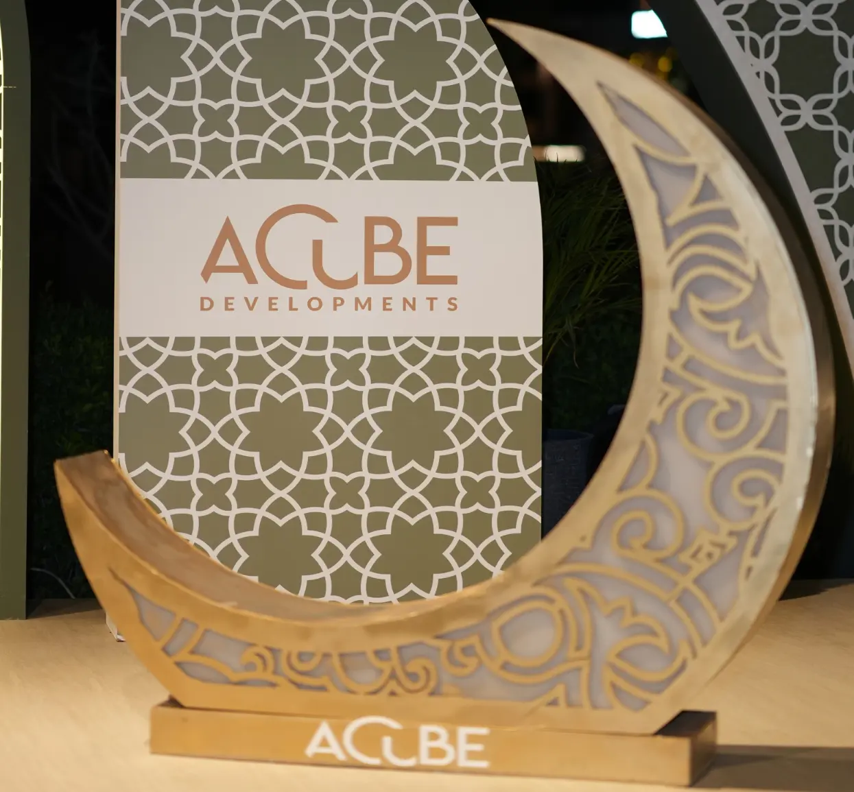 Display at Acube Schoor event