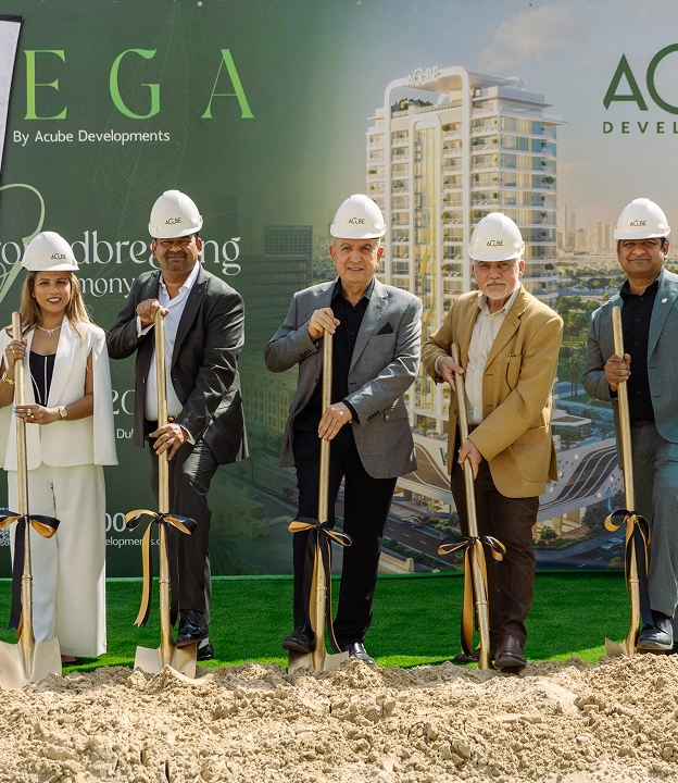 Groundbreaking ceremony for Adhara Star by Acube