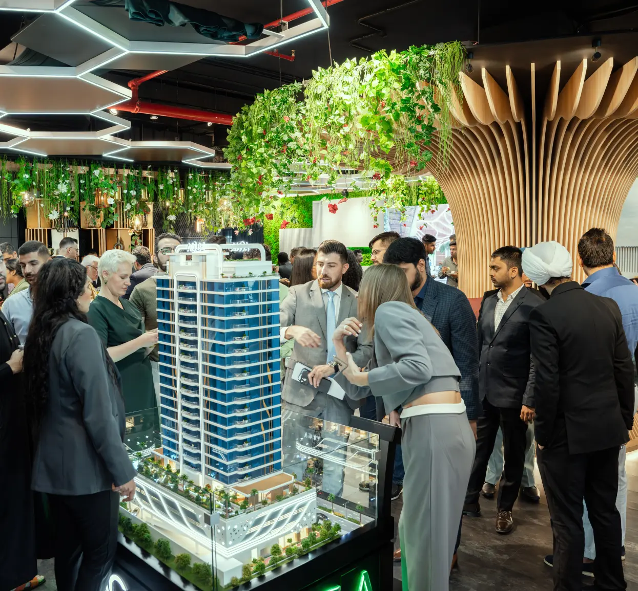 Guests gather at vega official launch event